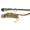Image 1 : Brass bosun's whistle, Asian, dragon motif, late 1800s/early 1900s(?).