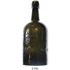 Image 1 : US "Saratoga style" mineral water bottle embossed with CLARKE & WHITE / NEW YORK, ca. 1860s.