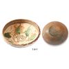 Image 1 : Intact French redware bowl, colonial period (mid-1700s), found in New England.