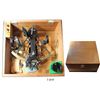 Image 1 : Marty Meylach's personal sextant, in original wooden case, Japanese model MAC-4L (1971), complete an