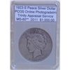 Image 1 : 1923-S Peace Silver Dollar MS-60 PCGS w/ App