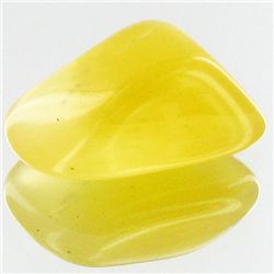 18.2ct Yellow Opal Freeform Cabochon (GEM-34219)