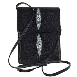 Unisex Stingray Shoulder Bag 3 Pelts (ACT-155)