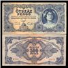 1945 Hungary 500 Pengo Note Hi Grade Scarce (CUR-05652)