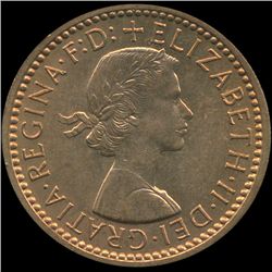 1955 Britian 1/4p MS64 (COI-8863)