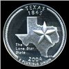 2004S Texas Silver Quarter Graded NGC PR70 DCAM (COI-5467)