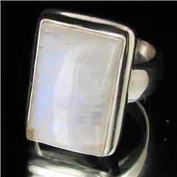 64.81twc Moonstone Sterling Ring (JEW-2786)