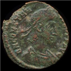 300AD Roman Bronze Coin Higher Grade (COI-9126)