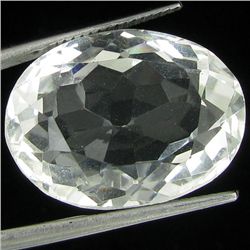 20.56ct White Quartz Oval (GEM-29561X)