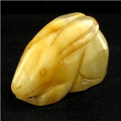 Antique Chinese Hongsan Jade Netsuke (ANT-1655)