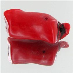 72.95ct Red Coral Freeform (MIN-000620)