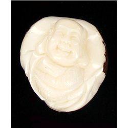 Chinese Handcarved Tagua Ivory Nut (CLB-730)