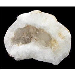 2235ct White Quartz Natural Geode Half (MIN-000182)