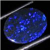 1.25ct Australian Black Opal Doublet Full Fire (GEM-36079)
