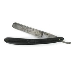 Antique Crown Sword Bone Handle Razor (ANT-1708)