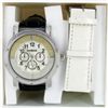 New Ice Time Mens Diamond Bezel Chrono Style Watch (WAT-345)
