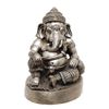 Vintage Ganesh Bronze Nickel Statue  (ANT-615)