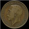 1919 British Geo V 1p F/VF ERROR (COI-8910)