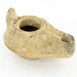 Rare Ancient Byzantine Oil Lamp 1600 Y/O  (ANT-754)