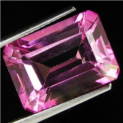 11.7ct Brazil Pink Topaz Octagon Cut (GEM-26969B)