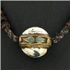 Image 2 : Tibet Shell Agate Bead Choker Necklace (JEW-3195)