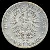 Image 2 : 1876C Germany Prussia 2 Mark Better Grade (COI-8099)