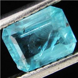 0.87ct Blue Green Apatite Octagon (GEM-9578E)