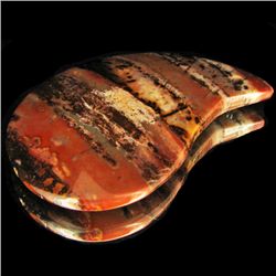 110.01ct Rare Moss Agate Cabochon (GEM-33190)