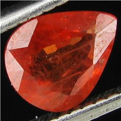 1.02ct Clean Padparadsha Sapphire Pear (GEM-9582Q)