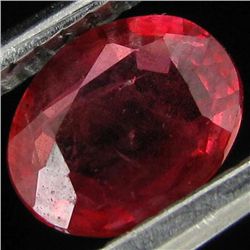 0.94ct Orange Tanzania Sapphire Oval (GEM-33526B)