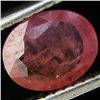 Image 1 : 0.86ct Clean Padparadsha Sapphire Oval (GEM-9582D)