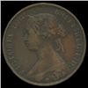 1862 Victoria Halfpenny Hi Grade (COI-7126)