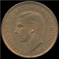 1942 Britian 1/4p MS64 (COI-8836)