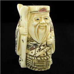 Handcarved Bone Chinese Netsuke (CLB-913)