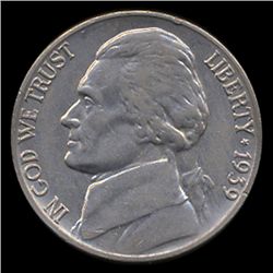 1939 Jefferson 5c MS63+ (COI-7814)