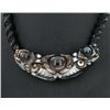 Tibet Agate Dragon &  Bead Choker Necklace (JEW-3239)