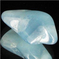 23.1ct Strong Blue Freeform Aquamarine Cabochon (GEM-33697)
