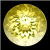 21.50ct Round Cut Natural Unheated Yellow Citrine (GEM-9861)