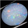 3.99ct Australian Black Opal Doublet Full Fire (GEM-36143)