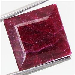 28.06ct African Ruby Square Cut (GEM-37099)