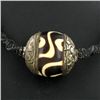 Tibet Big Agate Bead Choker Necklace (JEW-3293)