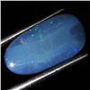 3.65ct Australian Black Opal Doublet Full Fire (GEM-36071)