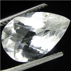 5.90ct Top Clear Santa Maria Aquamarine Pear (GEM-32035)