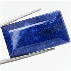 161.4ct Dark Blue African Sapphire Rectangle Cut (GEM-37030)