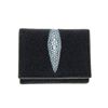Image 1 : Unisex Stingray Hide Skin Tri-fold Wallet  (ACT-059)