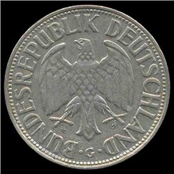 1961G Germany 1 Mark Hi Grade RARE (COI-8153)