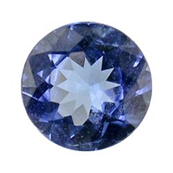0.62ct Natural Blue Tanzanite Round Hi Grade  (GEM-25572)