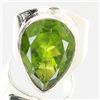 Image 1 : 55.11twc Peridot Sterling Ring (JEW-2817)