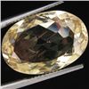 11.65ct Clear Champagne Oregon Sunstone Oval (GEM-30981)