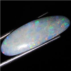 10.05ct Australian Black Opal Doublet Full Fire (GEM-35946)